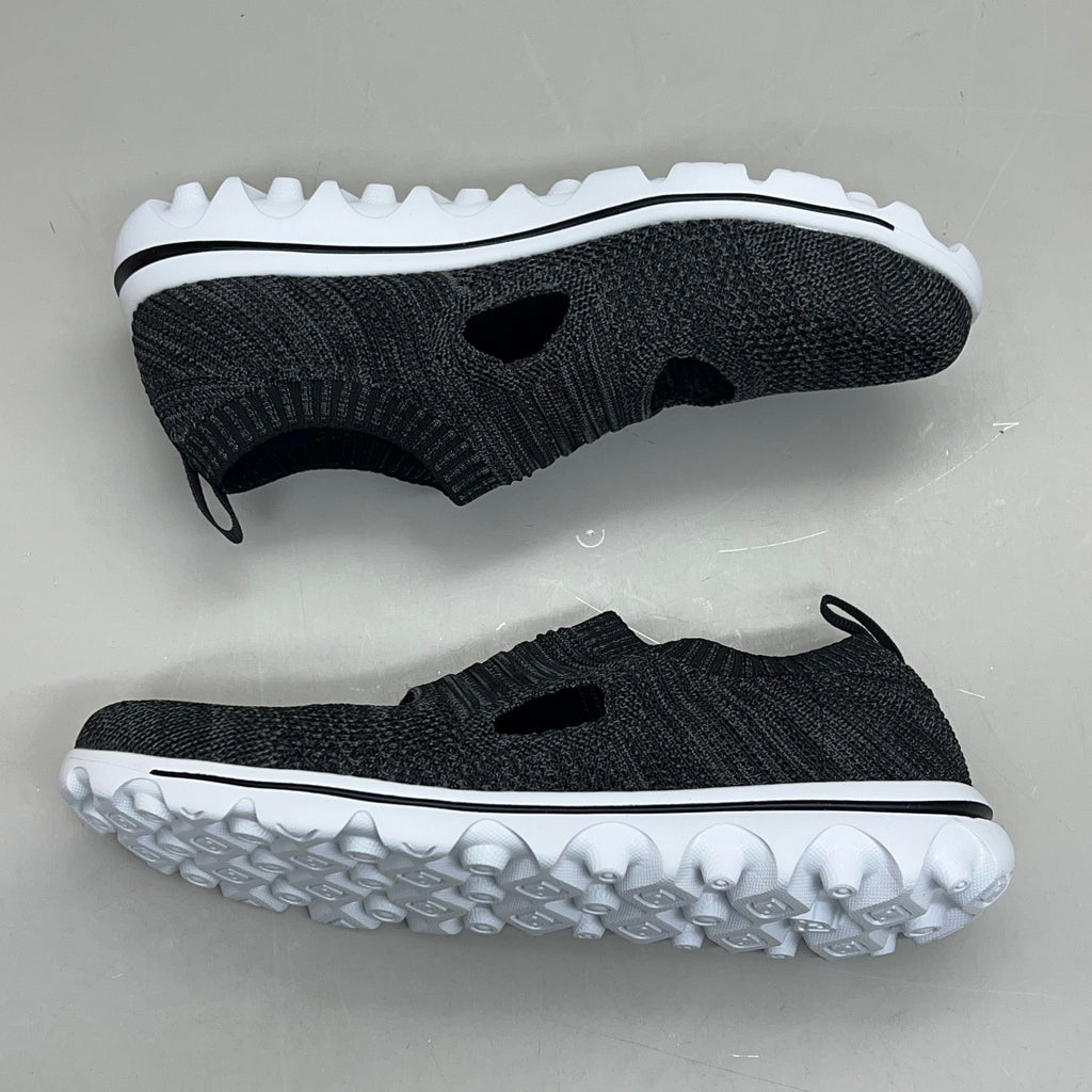 PROPET Travel Activ Avid Knit Shoe Women's Sz 9.5 Width M(B) Black WAT064M