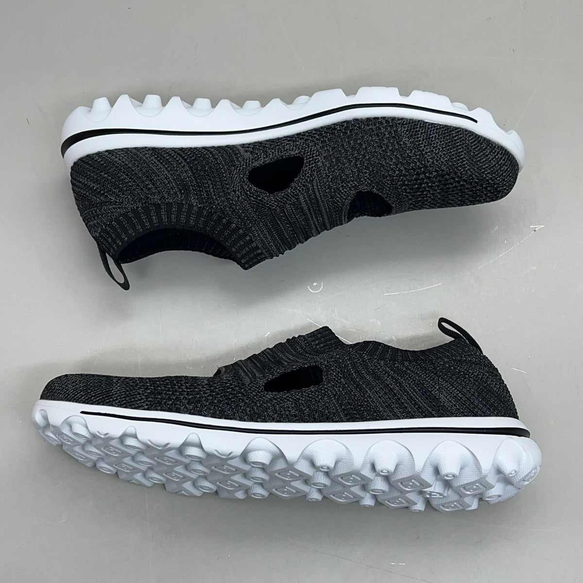 PROPET Travel Activ Avid Knit Shoe Women's Sz 9.5 Width M(B) Black WAT064M