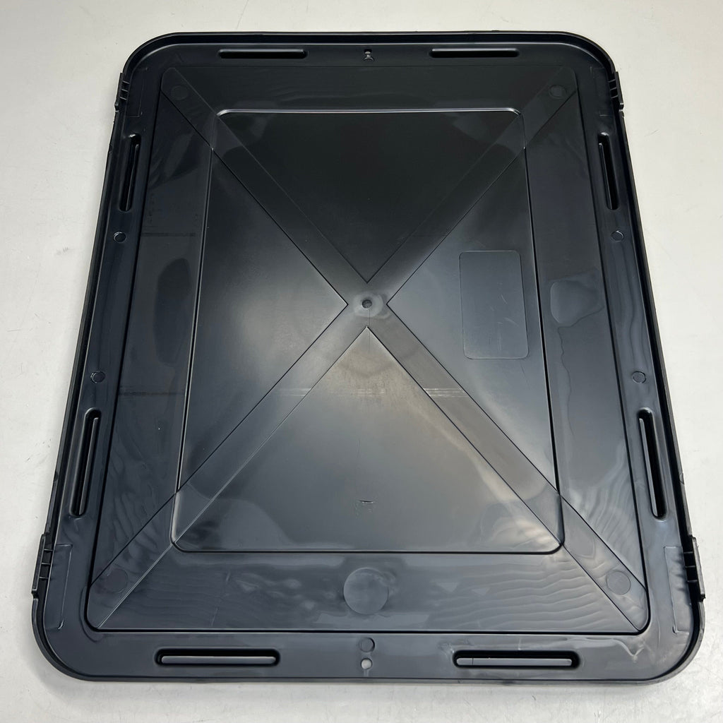 LEWIS BINS+ (18 PACK) Safe Divider Box Lid Sz 22.5" L x 17.5" W Black CDC3040