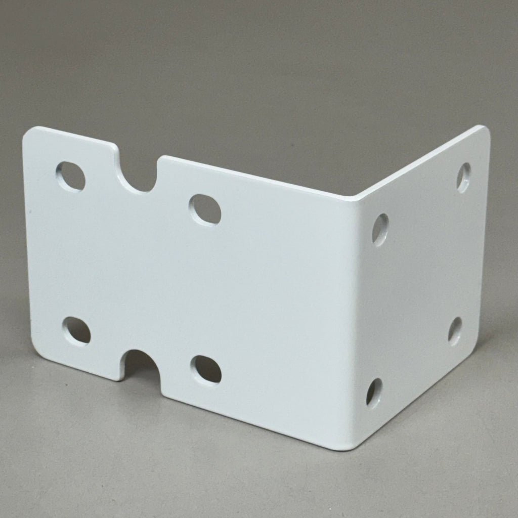 HYDRONIX (20 PACK) Bracket Cold-Rolled Steel & Powder Coated 4.5"OD White FM-25W