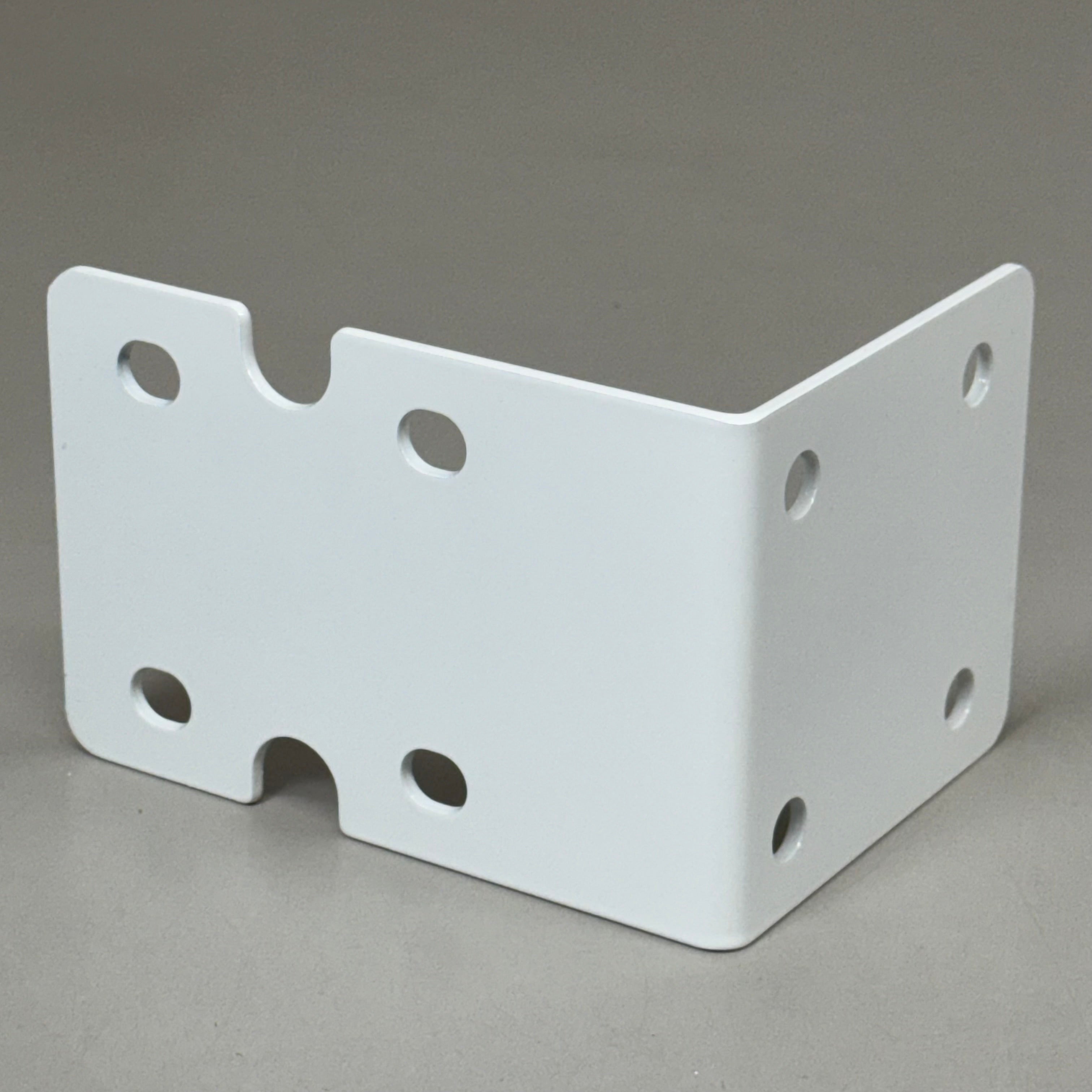 HYDRONIX (20 PACK) Bracket Cold-Rolled Steel & Powder Coated 4.5"OD White FM-25W