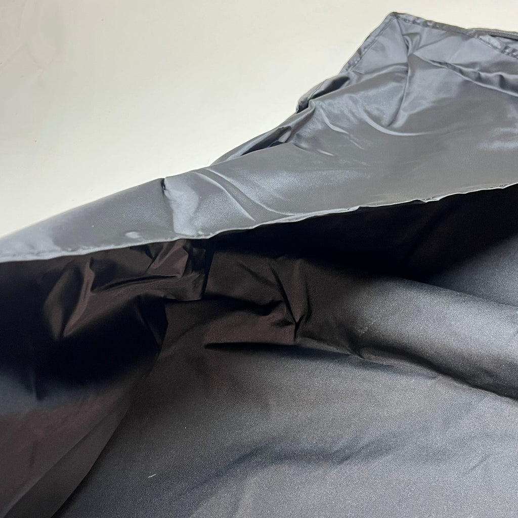 SEASON Zip Garment Bag W/ Handles, Pockets & Clear Name Slip 27"x20" Black