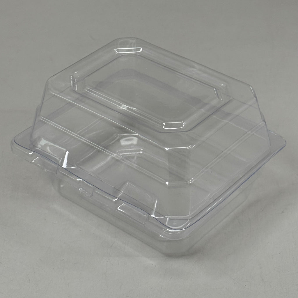 Boutonniere & Corsage Clear Plastic Box (50 Count) 4" x 3" x 3"
