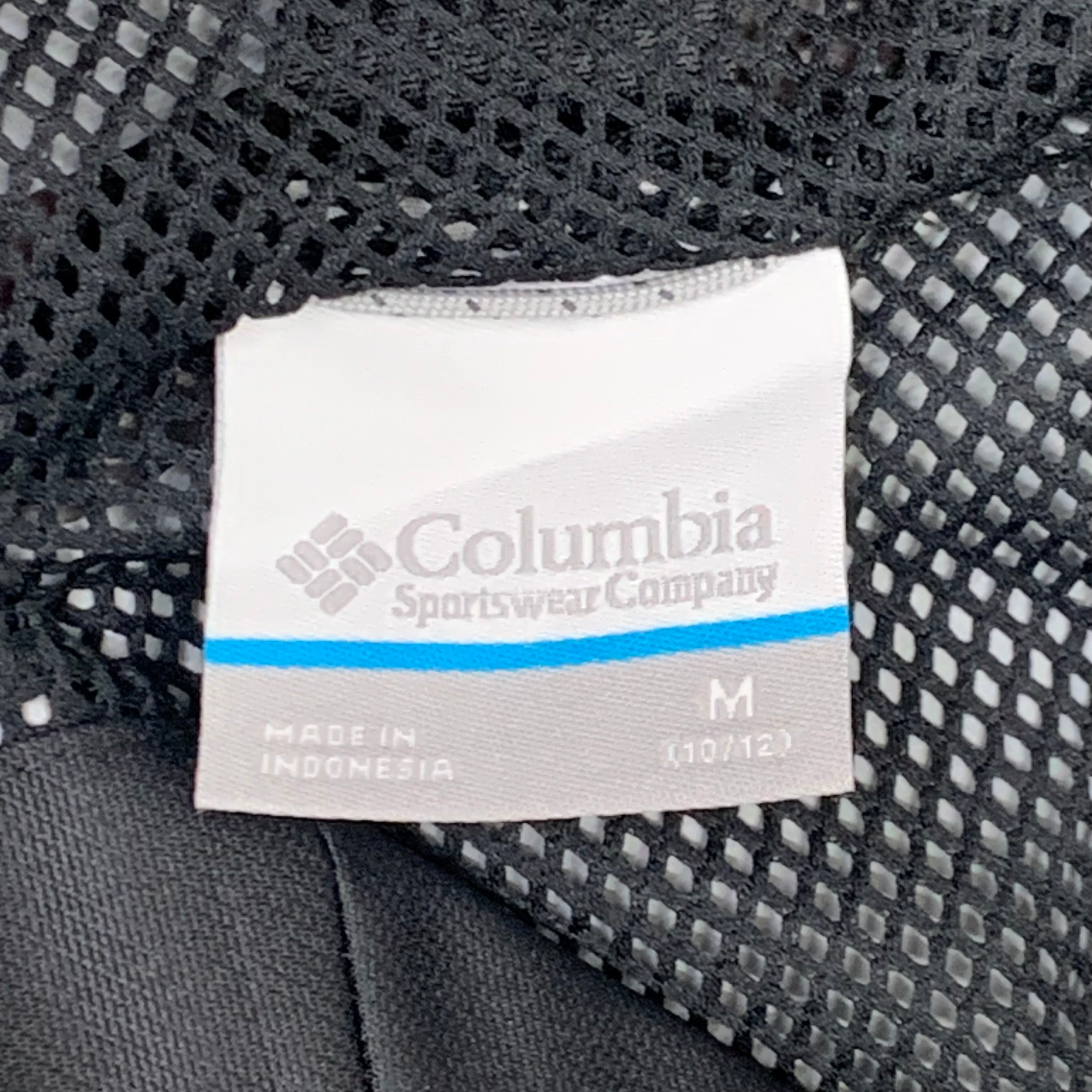 COLUMBIA Reflective Detail Hikebound Jacket Boys Youth Sz M Black SB6647-010