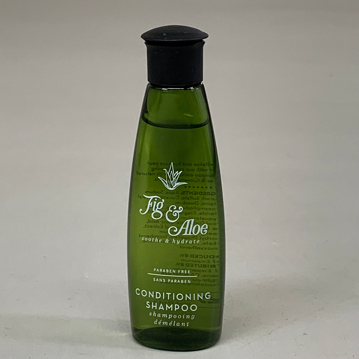 ALOE & FIG (1 Box, 200 Bottles) Conditioning Shampoo Sample Bottles 35ML