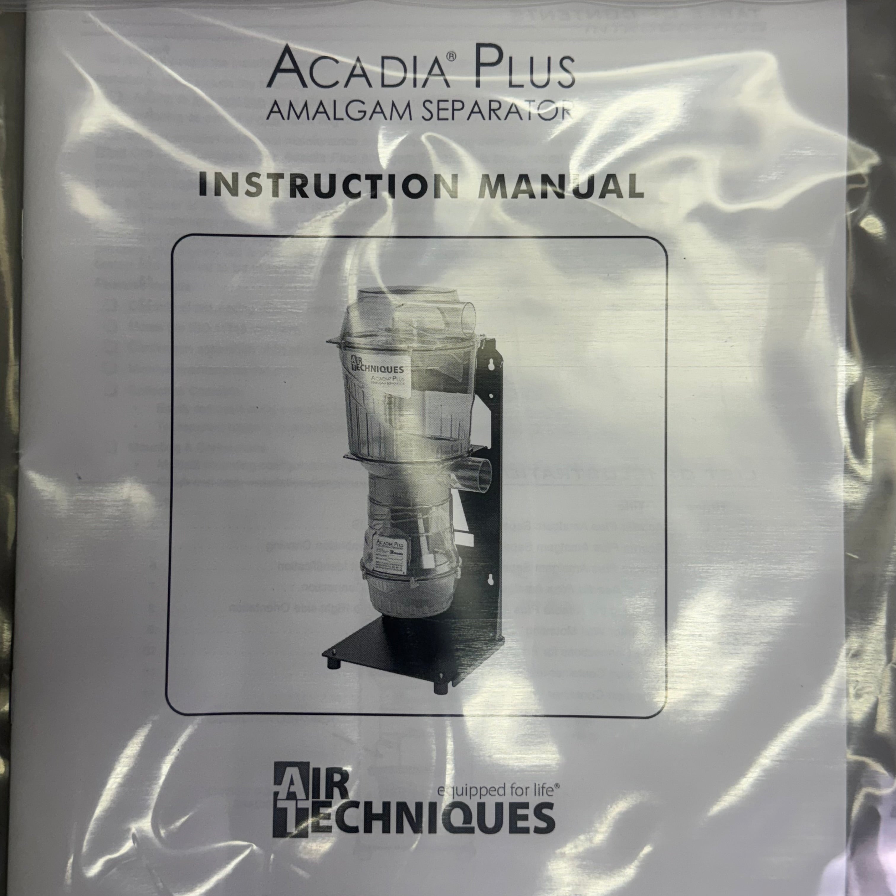 AIR TECHNIQUES Acadia Plus Amalgam Separator Sz 27" H x 9" W x 10" L APLUS