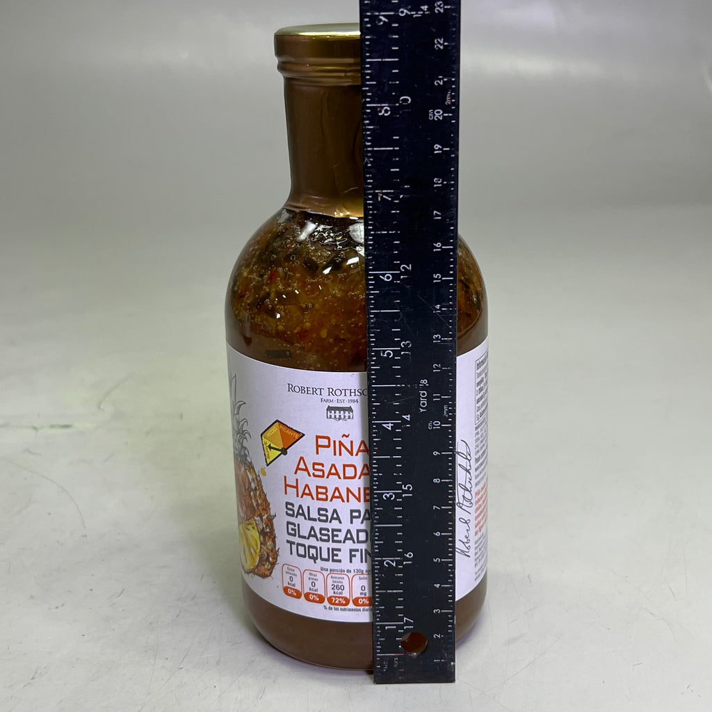 ROBERT ROTHSCHILD (2 PK 36 oz) Roasted Pineapple & Finishing Sauce BB 09/26