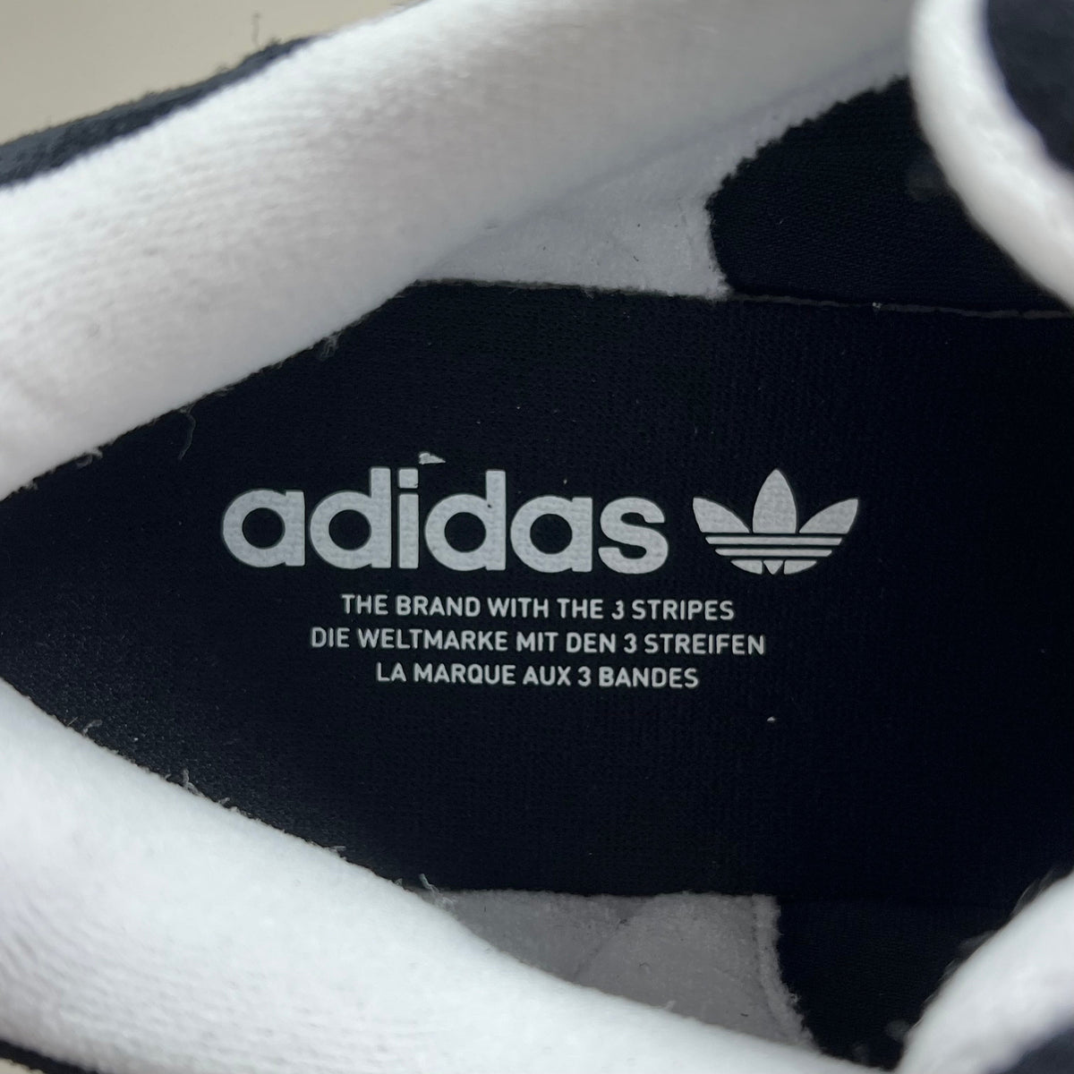 ADIDAS Campus 00s Fat Lace Sneaker Mens Sz 10.5 Black/Cloud White/Off White