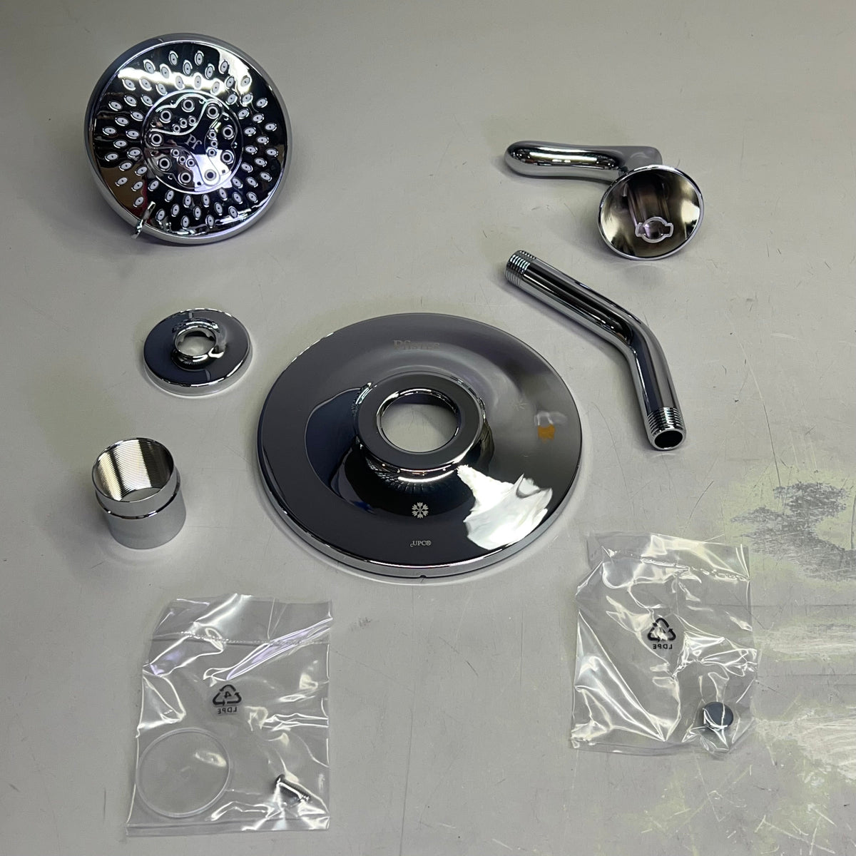 PFISTER Weller 1 Handle Shower Only Trim Kit Finished Polished Chrome LG89-7WRC