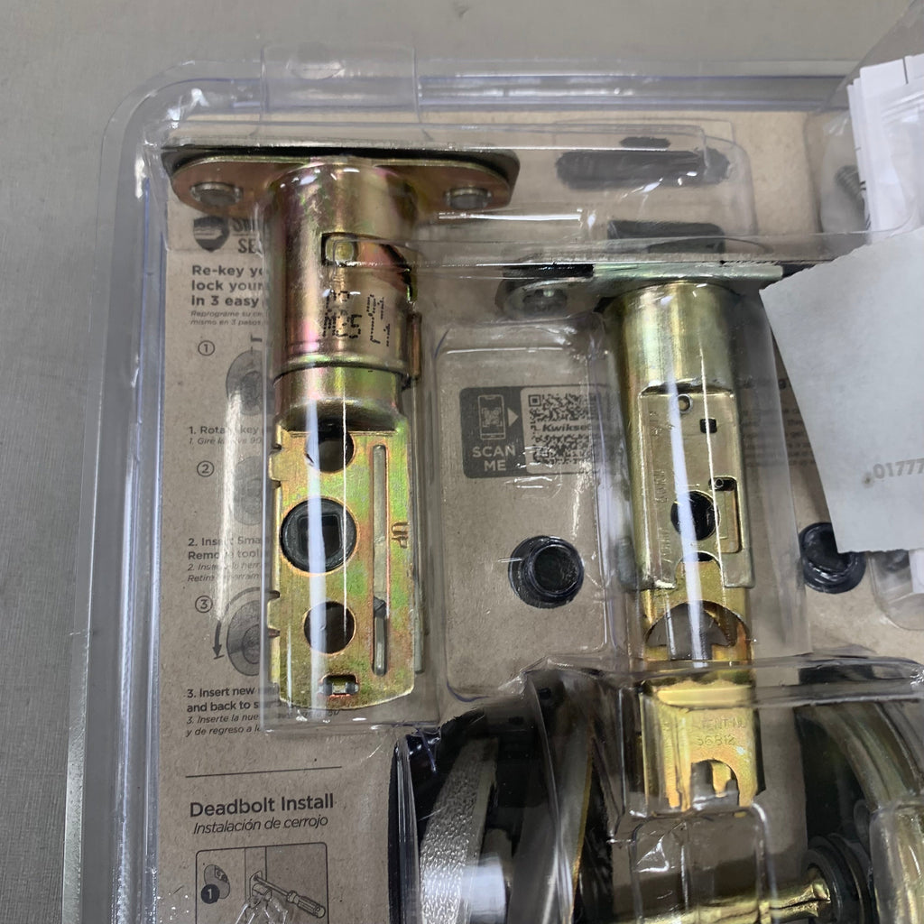 KWIKSET Security Series Single Cylinder Deadbolt  2-3/8 to 2-3/4" 96900-424