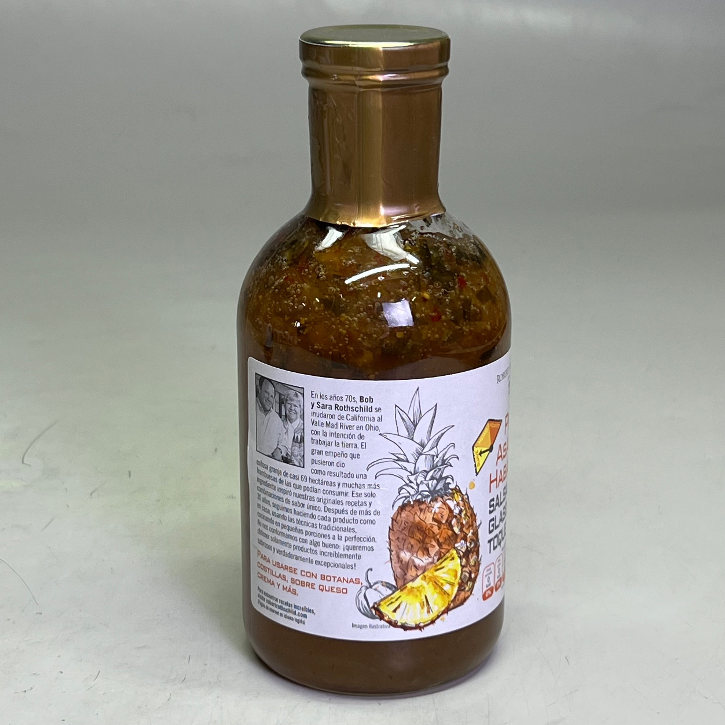 ROBERT ROTHSCHILD (2 PK 36 oz) Roasted Pineapple & Finishing Sauce BB 09/26