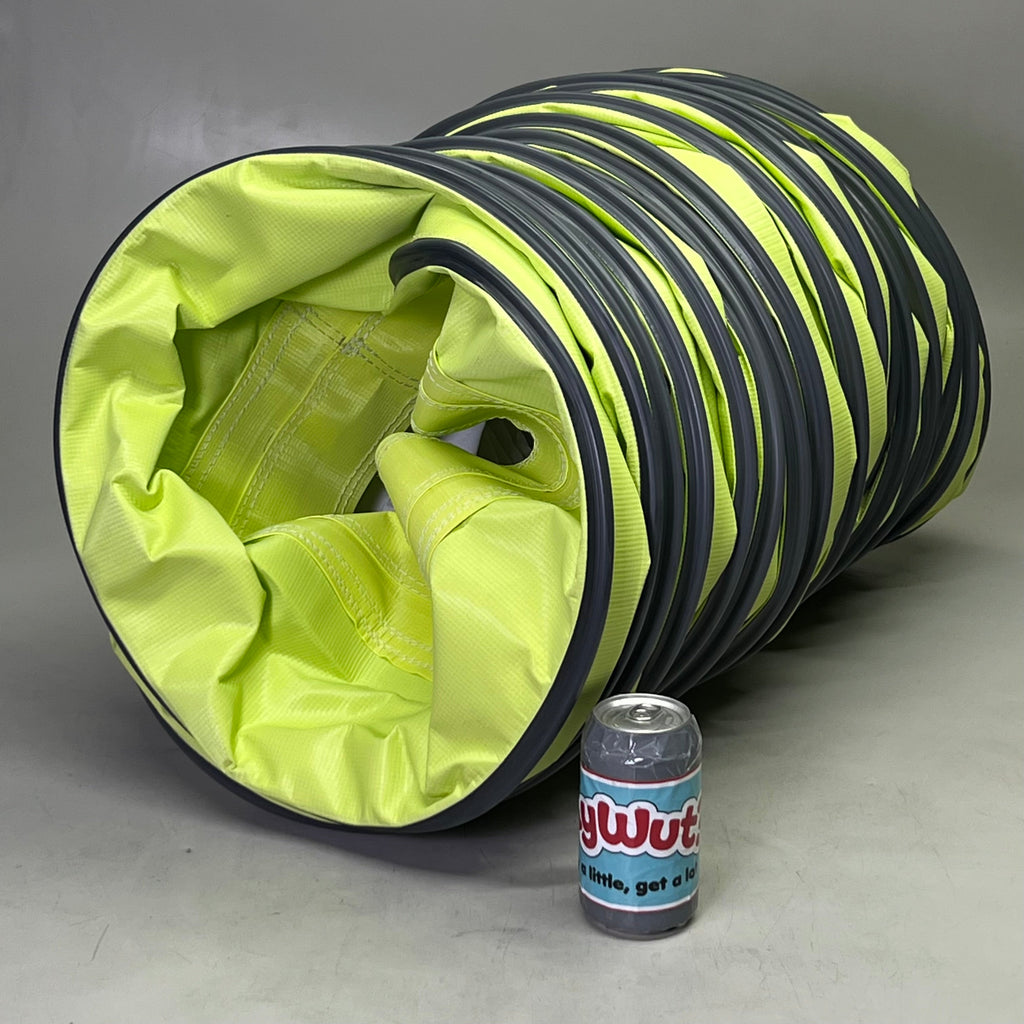 PAGE GSE Flexible Duct Hose Sz 24" L x 16" D, Green & Grey PWZ1410