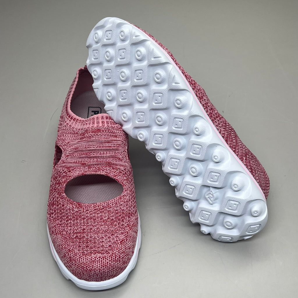 PROPET Travel Activ Avid Knit Shoe Women's Sz 8.5 X WIDE (2E) Pink/Red WAT064M