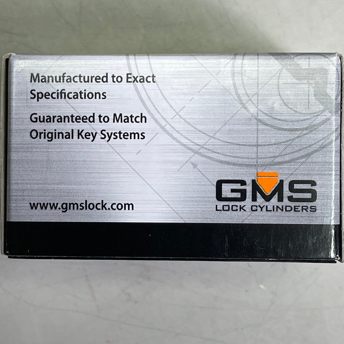 GMS (2-PACK) Mortise Lock Cylinders 1-1/8" Schlage 5 Pin Keys M11-SX-26D-AT-A2