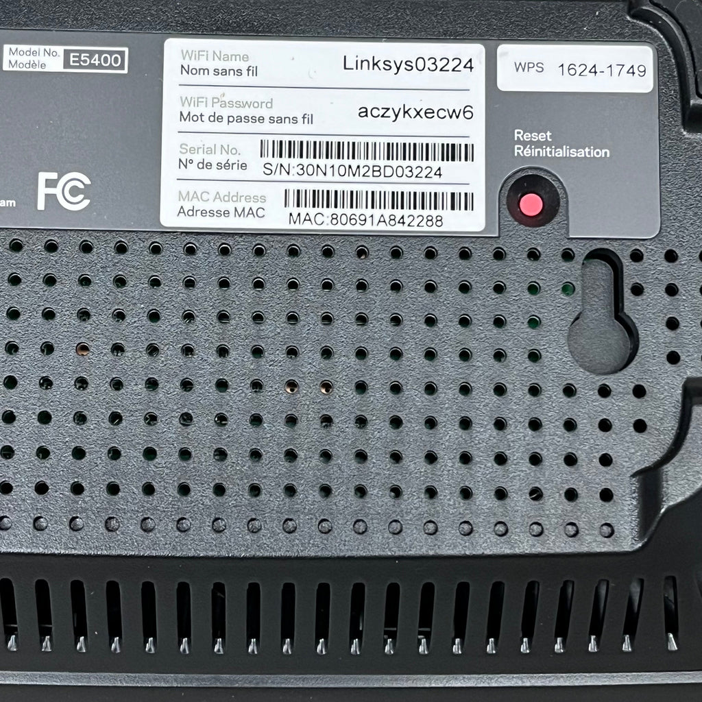 LINKSYS WiFi 5 Router 1,500 Sq. ft Coverage