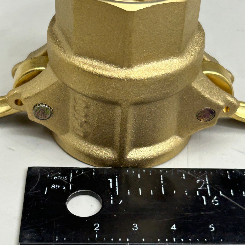 DIXON Cam And Groove Hose Fitting 1" Brass BR-D100