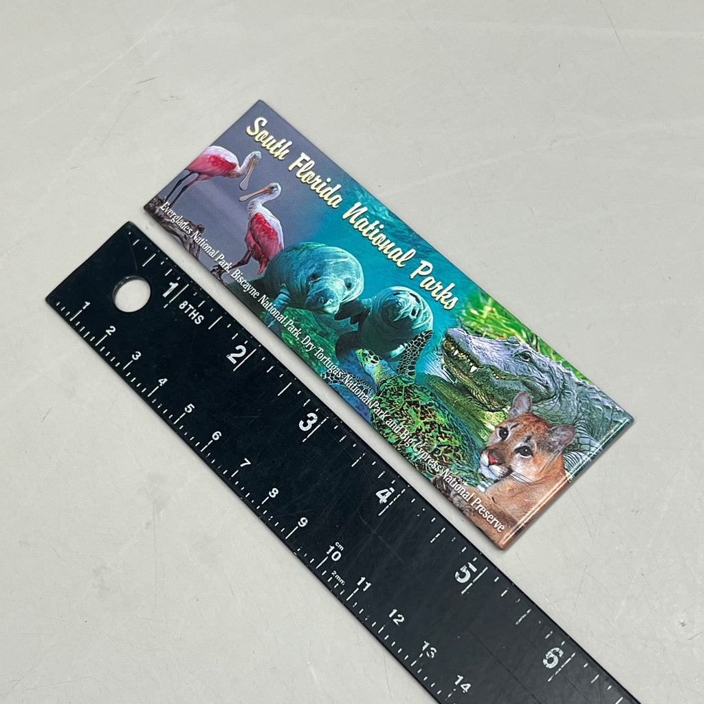 MAGNET (10 PACK) South Florida National Parks 5"x2" Multicolor