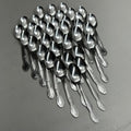 ABC (36 Pack) Stainless Steel Flora Stamped-Teaspoons FLO-01 (New Other-Distressed Packaging)