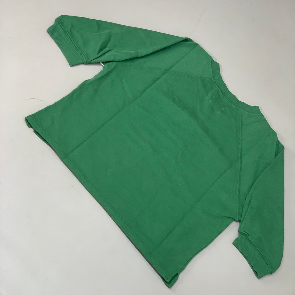 ETICA Fleur Raglan Sweat Top W/ Pintuck Sleeve Juniper Size Small EW174412