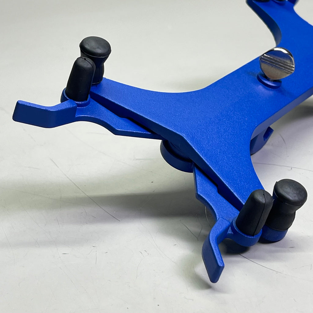 WARD'S SCIENCE Double Burette Clamp Vinylized Jaws Die Casted Blue 470121-774