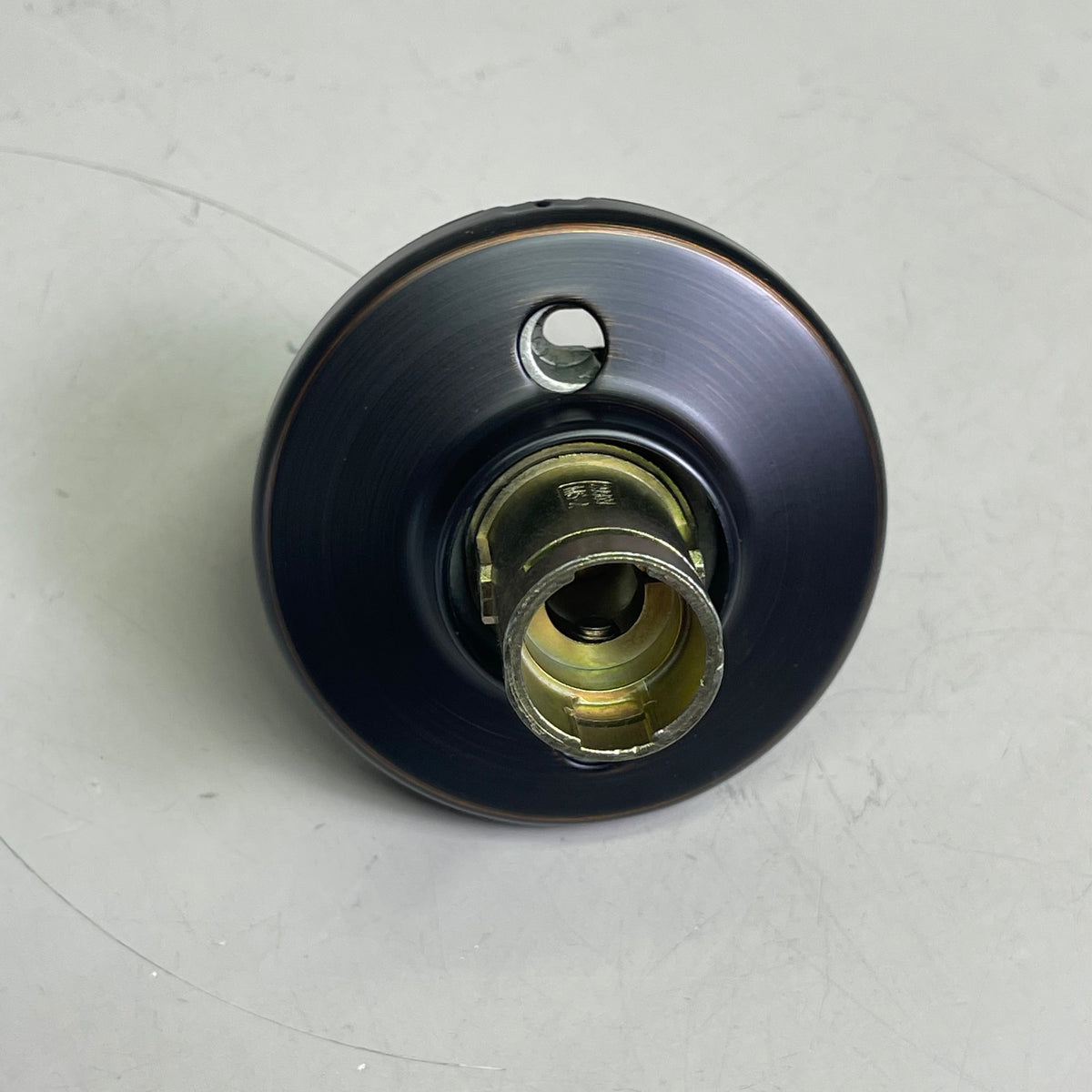 KWIKSET Dorian Interior Passage Lever Door Knob Set Venetian Bronze 99660-251