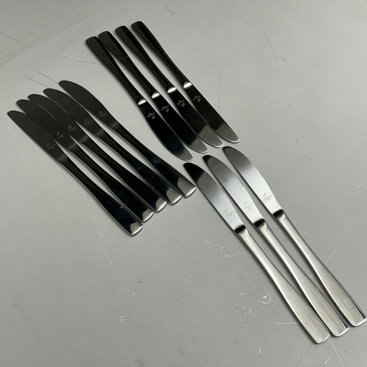 ABC (12 Pack) Stainless Steel Norfolk Stamped Dinner Knife 8.5" NOR-08 (New Other-Distressed Packaging)