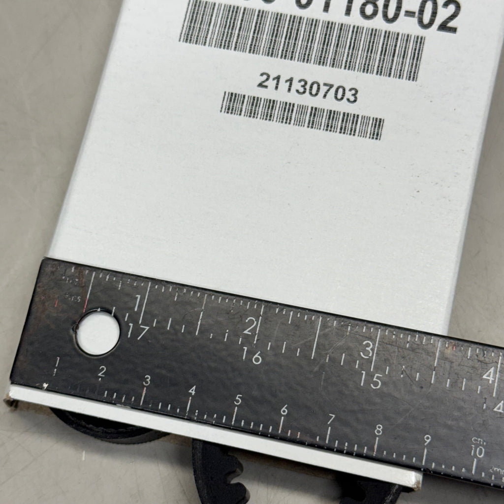 (2 PACK) Classic Cogged V-Belt Sz 7.5" L x 3.5" W, Black R-50-01180-02
