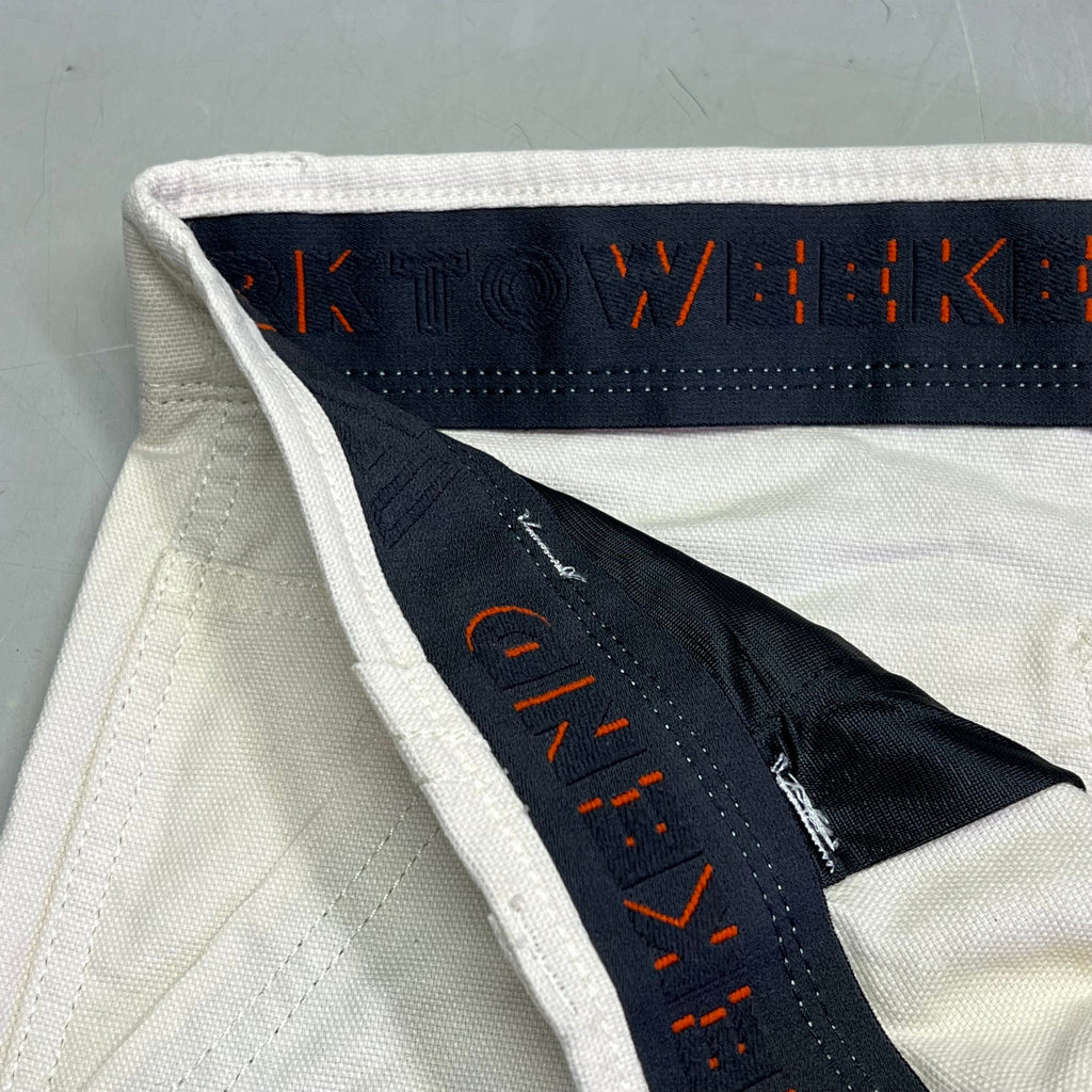 HAGGAR Work To Weekend Everyday Pant Straight Fit Men's Sz 36W X 30L 107 Natural