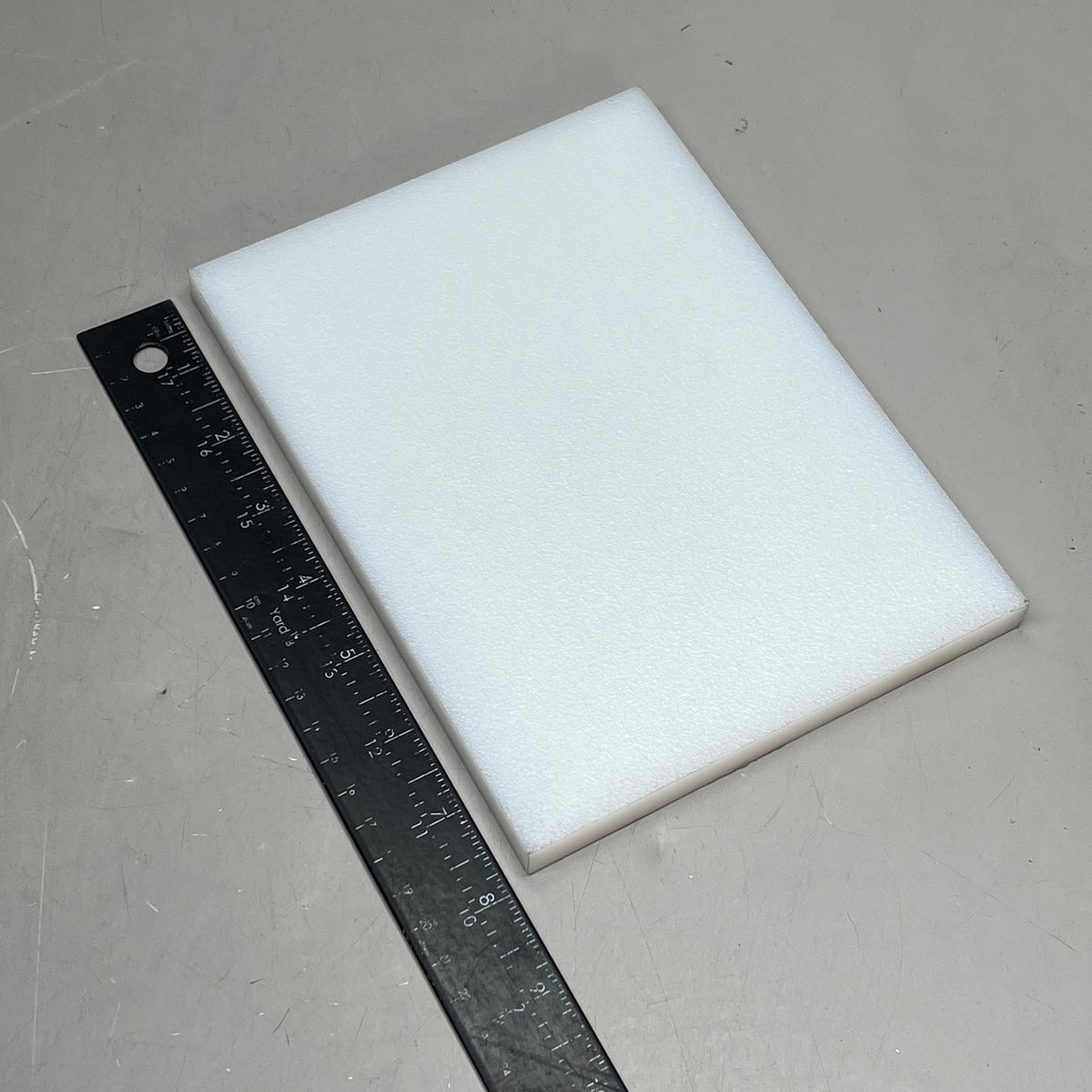ULINE (20 PACK) High Density Polyethylene Sheets 7"x5" White