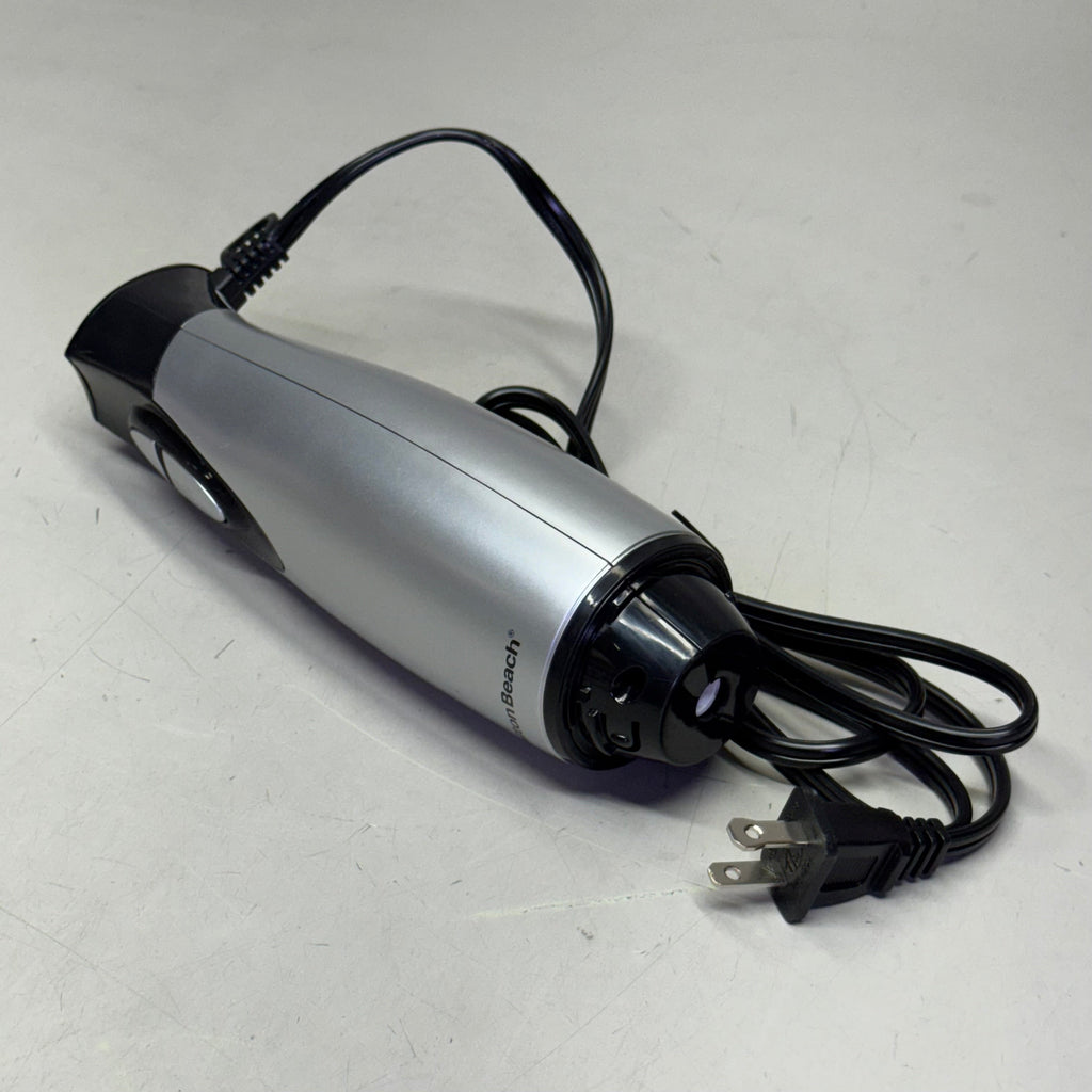 HAMILTON BEACH Electric Immersion Hand Blender With Handheld Blending Stick 2 Speed 225 Watts Grey & Black 59765G