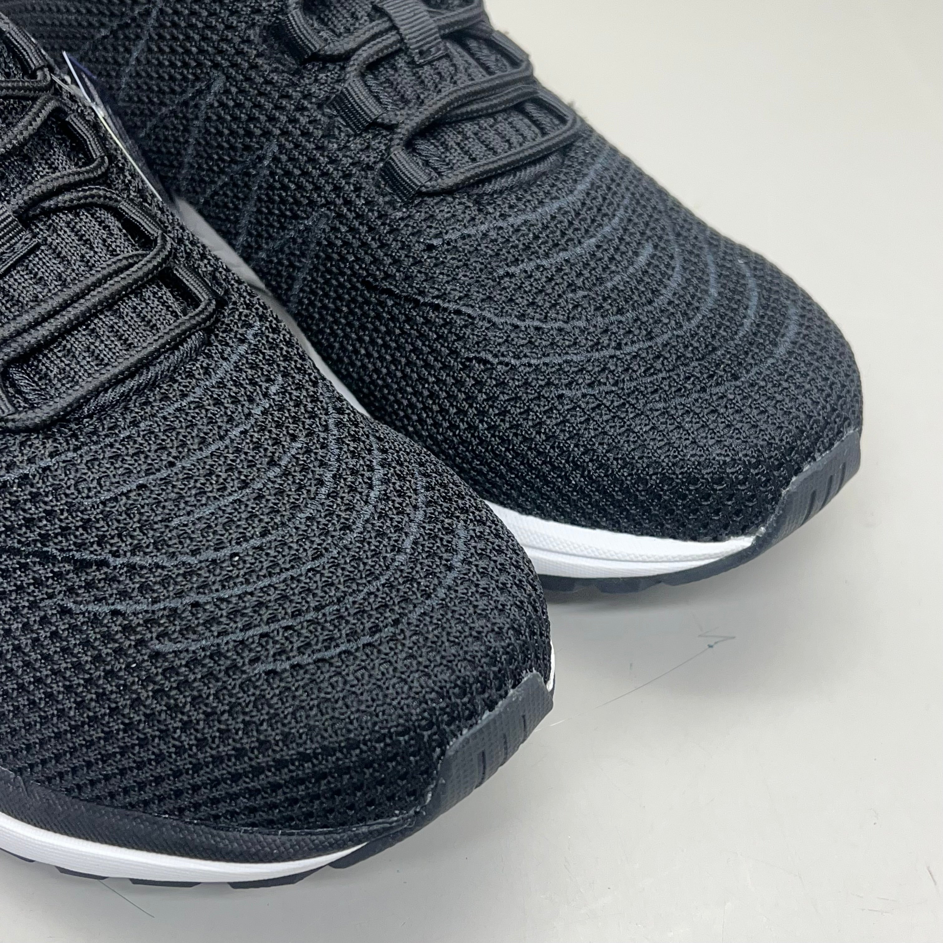 PROPET Tour Knit Sneaker Cushion Insole Women's Sz 9 M(B) Black/White WAA112M