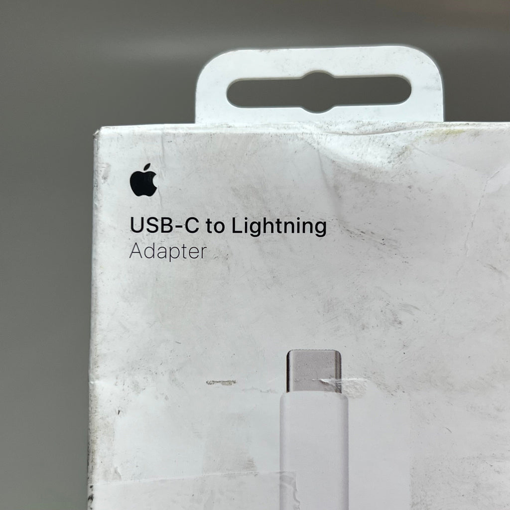 APPLE Fast Charging USB-C To Lightning Adapter 1 Ft White 057-00-2871 (Return)