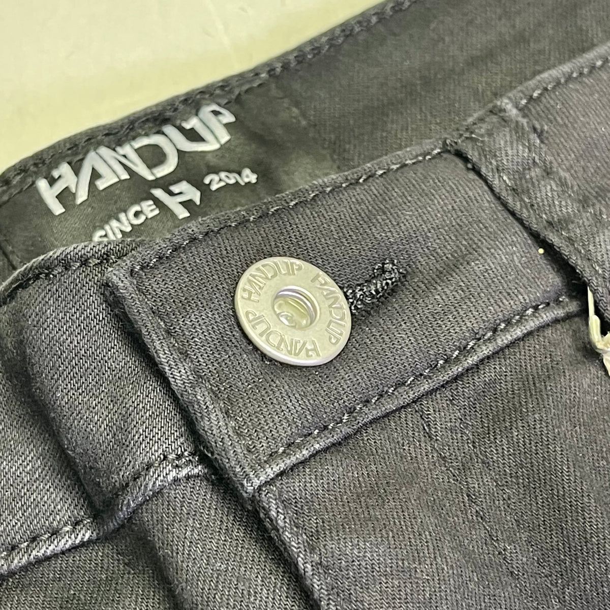 HANDUP APPAREL Jorts 5.5" SMALL Men's Pure Black STRE3249SMAL