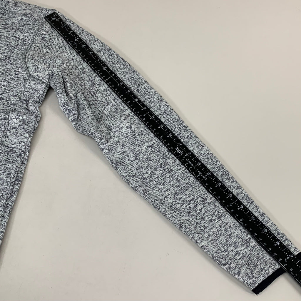 COLUMBIA Sweater Weather Fleece Full Zip Jacket Men's Sz M Heather Grey