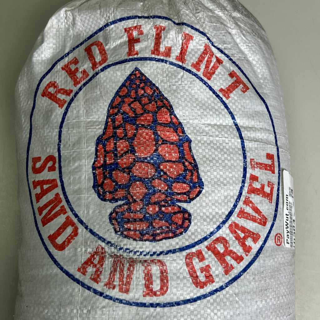 ZA@ RED FLINT Filter and Industrial Sand Sz 1/2 Cubic Foot ft3