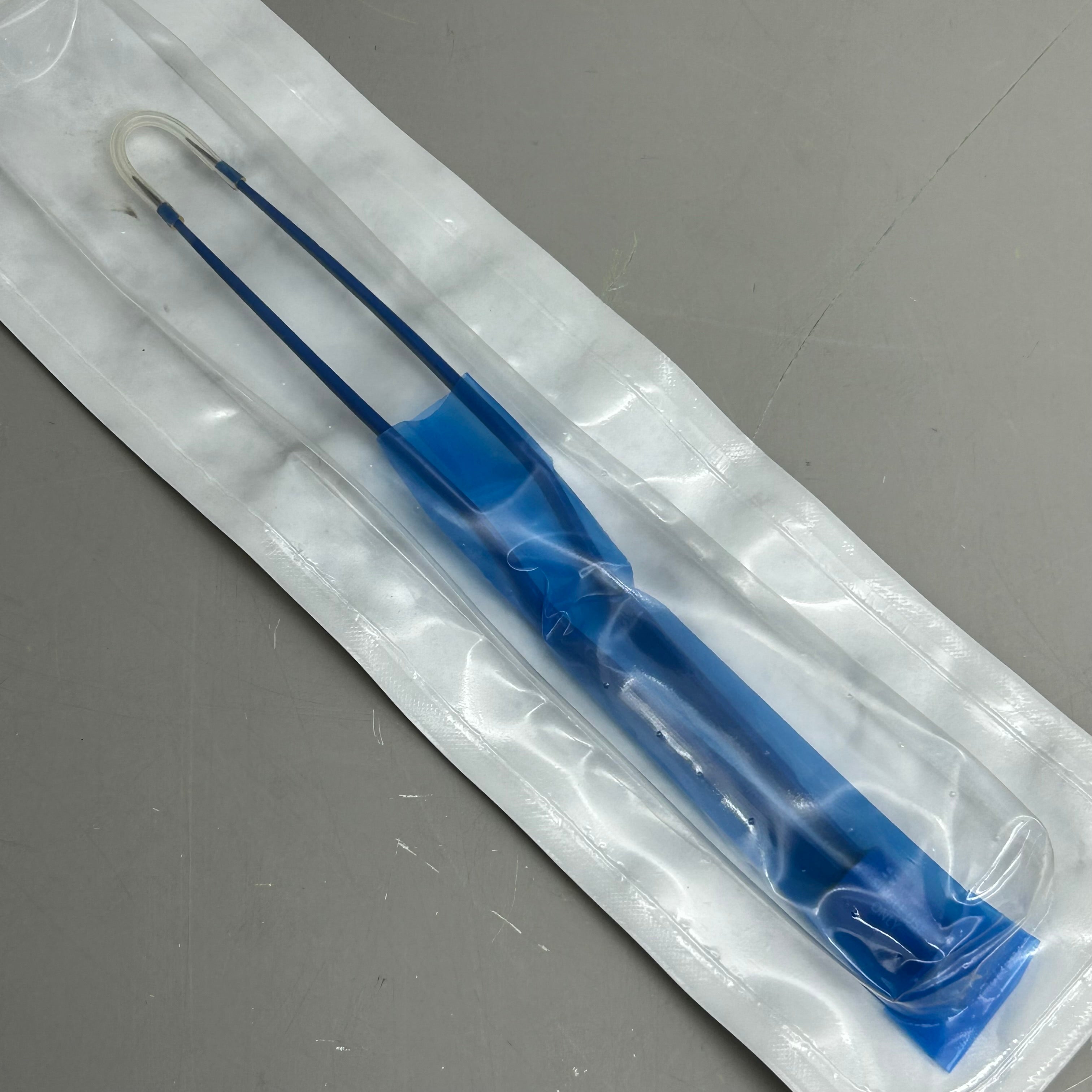 SYMMETRY OLSEN Insulated Bayonet Smooth Tip Forcep 8.25" Blue 20-1420I