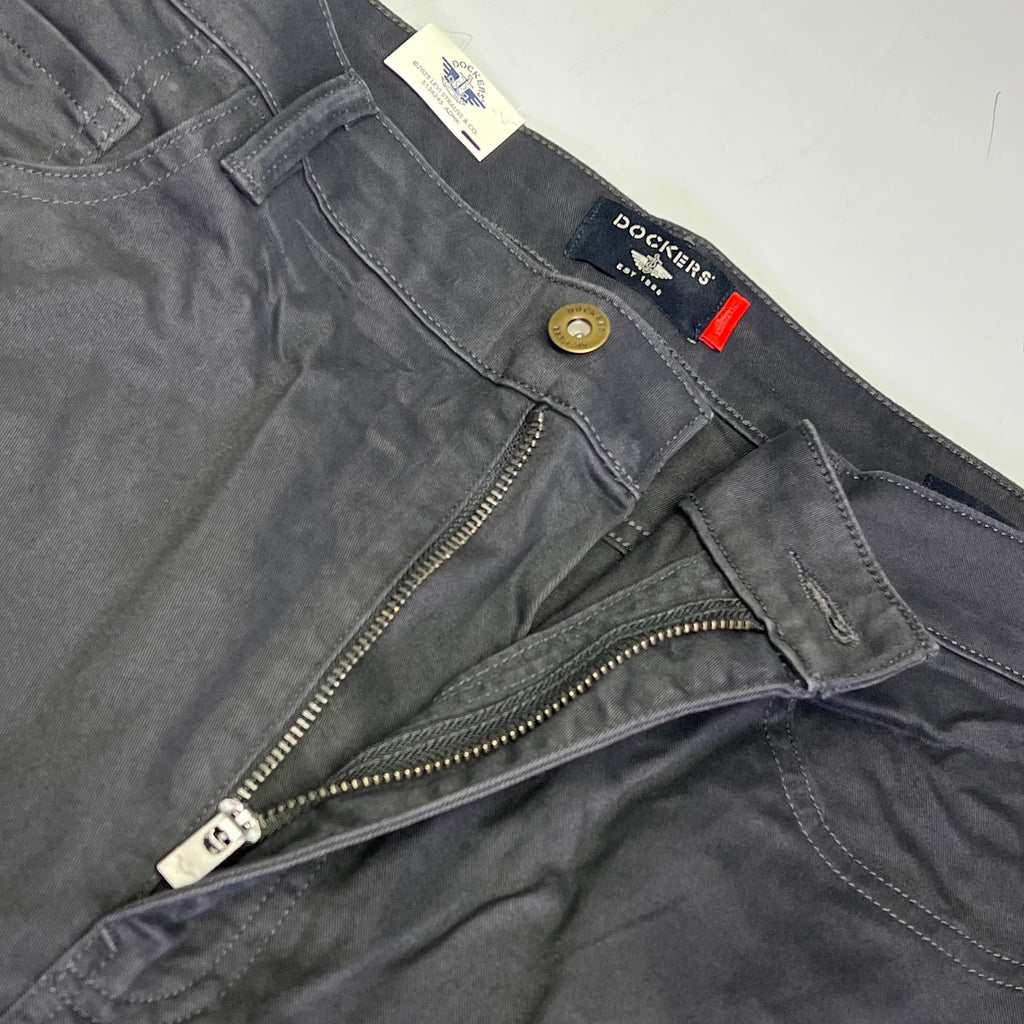 DOCKERS All Seasons Tech Straight Fit Jean Cut Pant Men's Sz 32x32 Steelhead