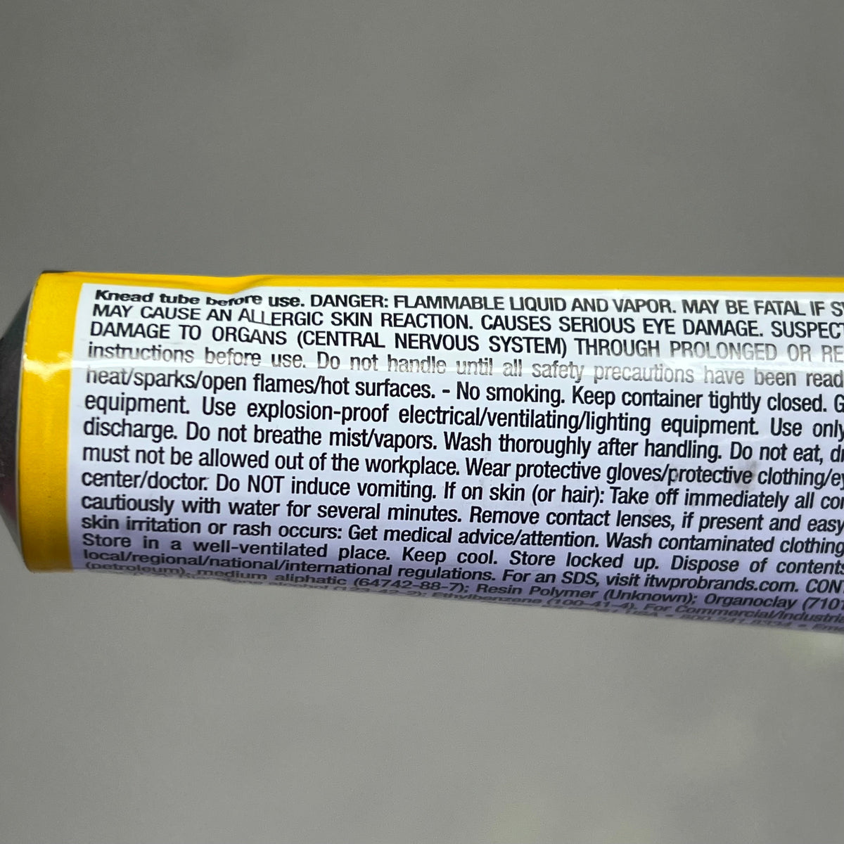 ZA@ DYKEM (3 PACK) Cross Check Torque Seal Tamper Proof 1 Oz Yellow 83317