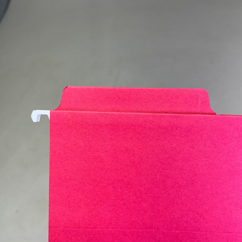 SMEAD (18 PACK) FasTab Hanging File Folders 1/3 Cut Multicolor 64053