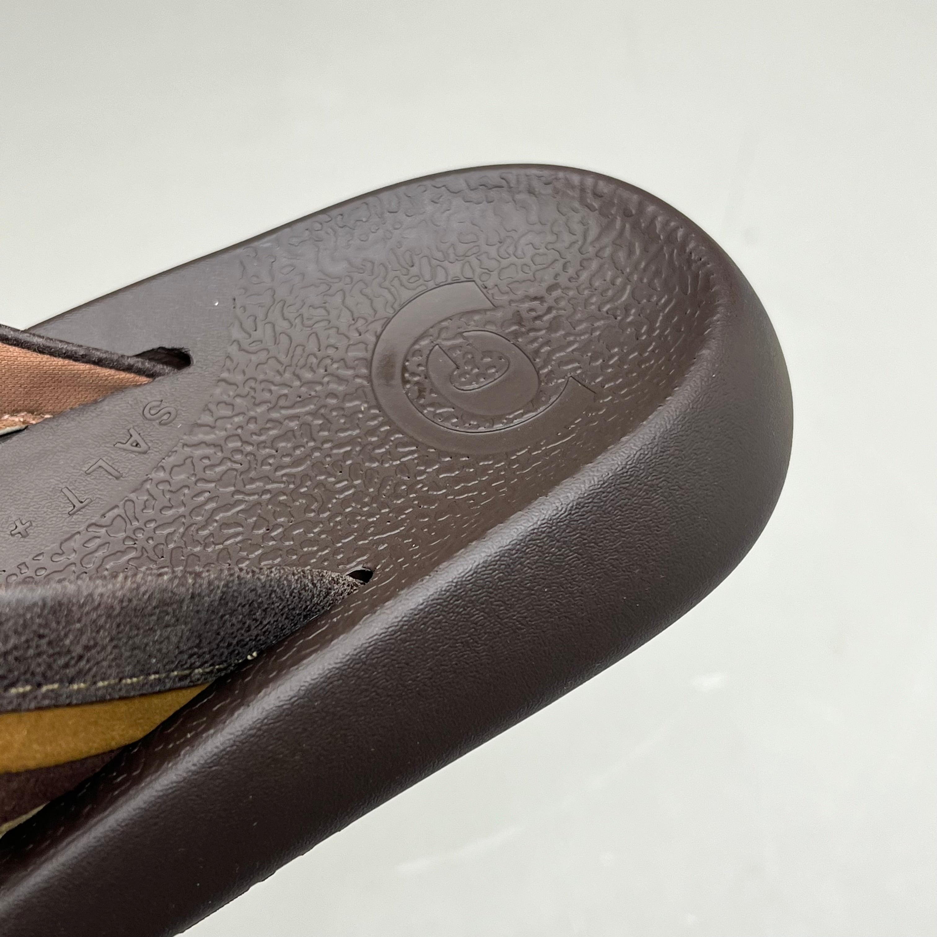 COBIAN Kandui Synthetic Leather Strap Men's Sz 11, EU 44 Chocolate KAN25-2011-11