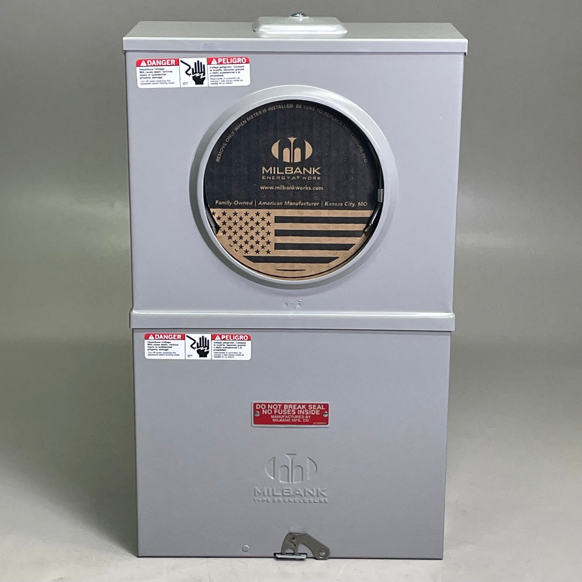 MILBANK Ringless Meter Socket 20A CT Rated Pre-Wired RL 600 Volt UC4288-XL-WC-81