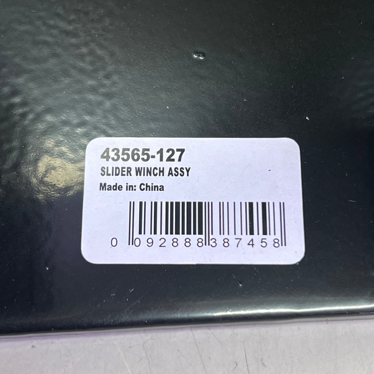 ANCRA CARGO Slider Winch Assy, Black 43565-127