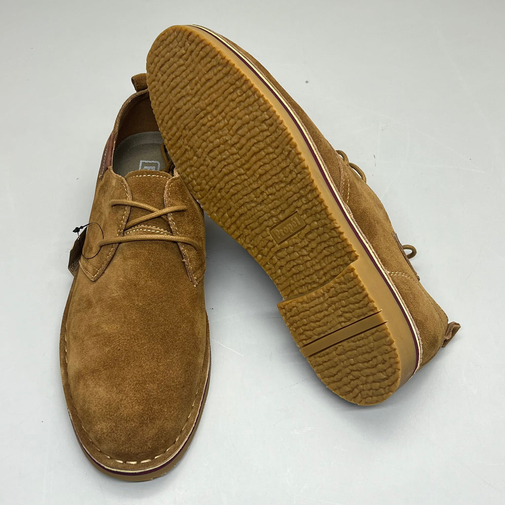 PROPET Finn Suede Oxford Scotchgard Treatment Men's Sz 9.5 M(D) Tan MCX022S