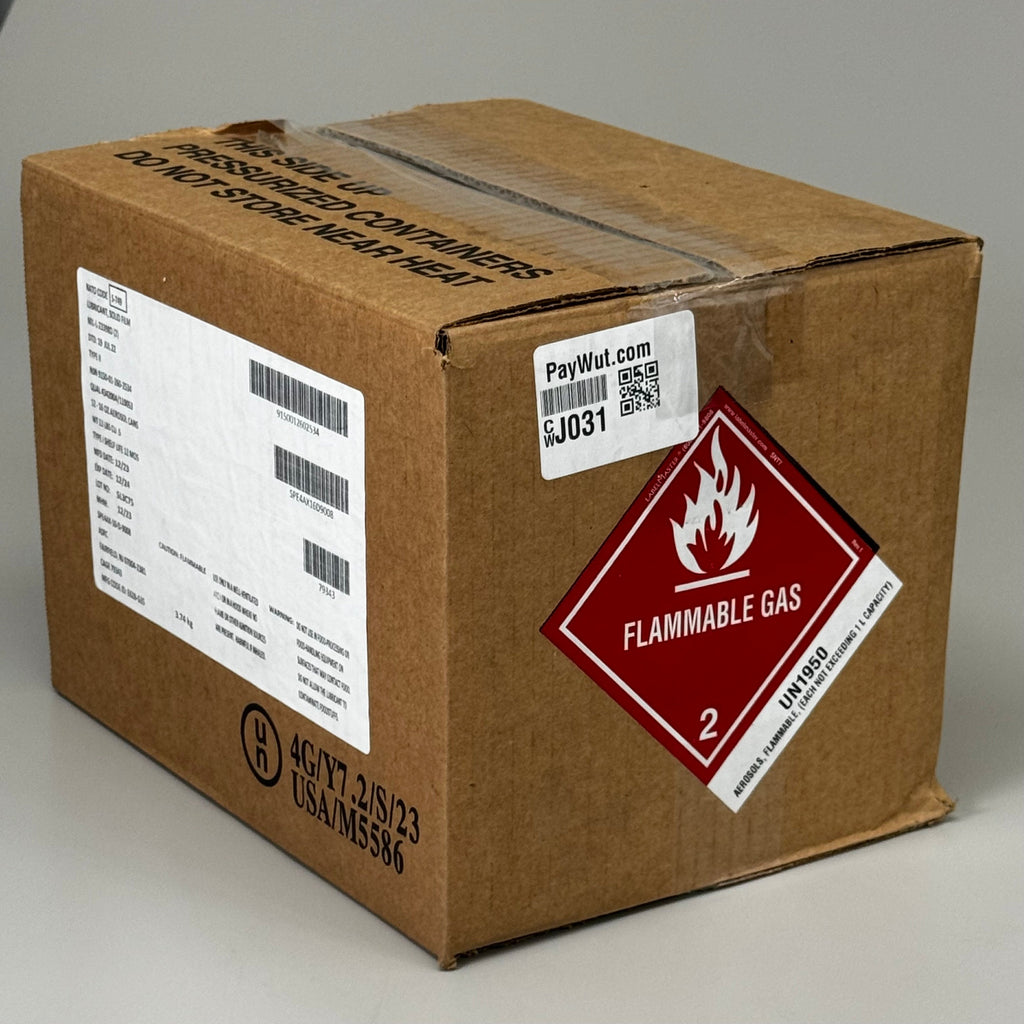 SANDSTROM (12 PACK)Lubricant Solid Film Bonding Industrial Equipment BB12/24 16oz
