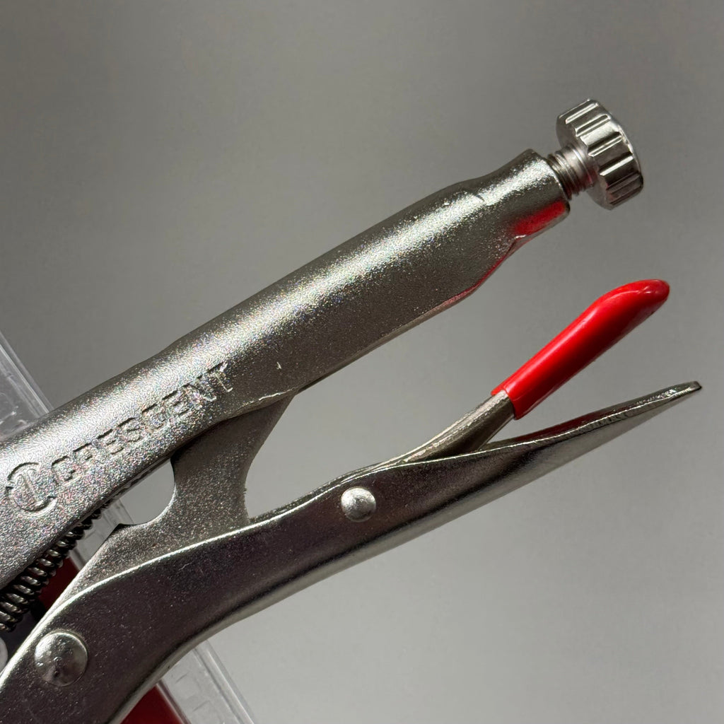 CRESCENT (New) 9" Curved Jaw Locking Pliers with Wire Cutter