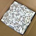 Natural Stone Tile (11 Pcs) 12" x 12" White/Beige Matt GAMI36