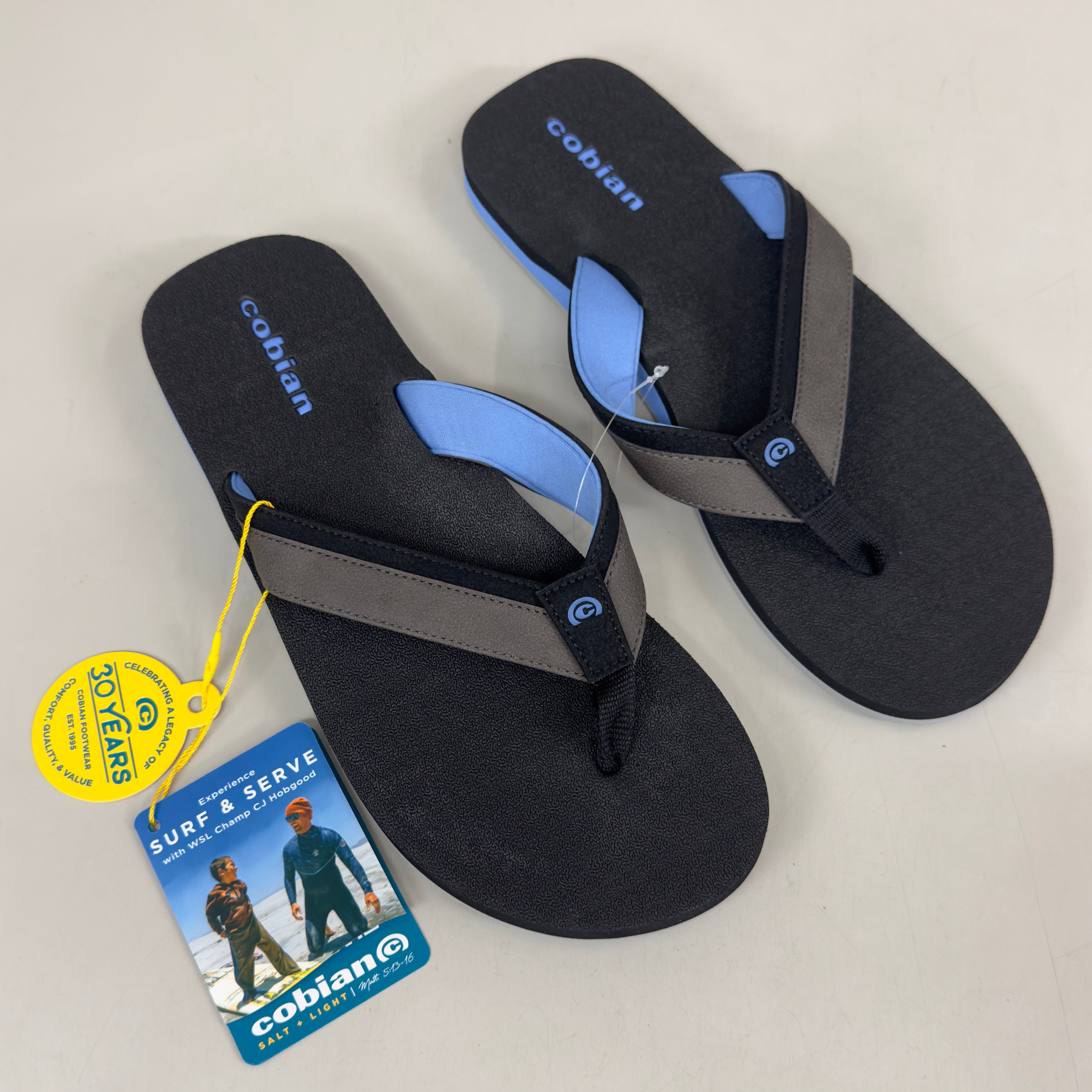 COBIAN Foamie Men's Sandals 11 Black FOA25-001-11