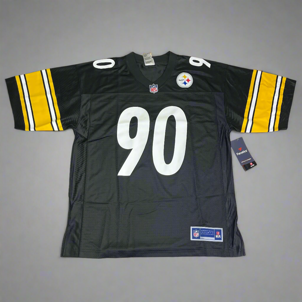 FANATICS Pittsburgh Steelers #90 T.J. Watt Home Jersey 3XL 427M-PSPL-7LF-4UA