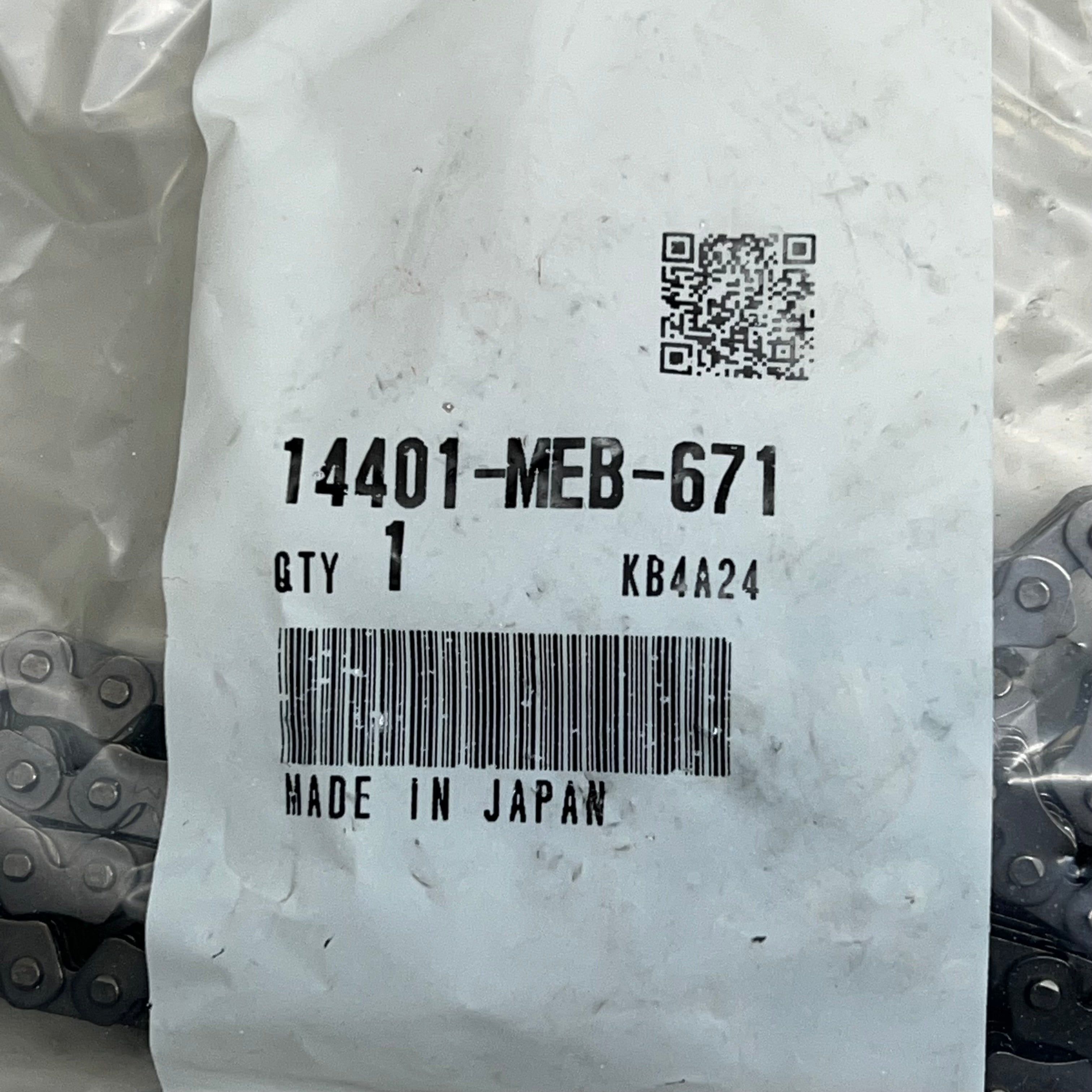 HONDA Cam Chain (112l) Borg Warner For Motorcycles Genuine OEM 14401-MEB-671