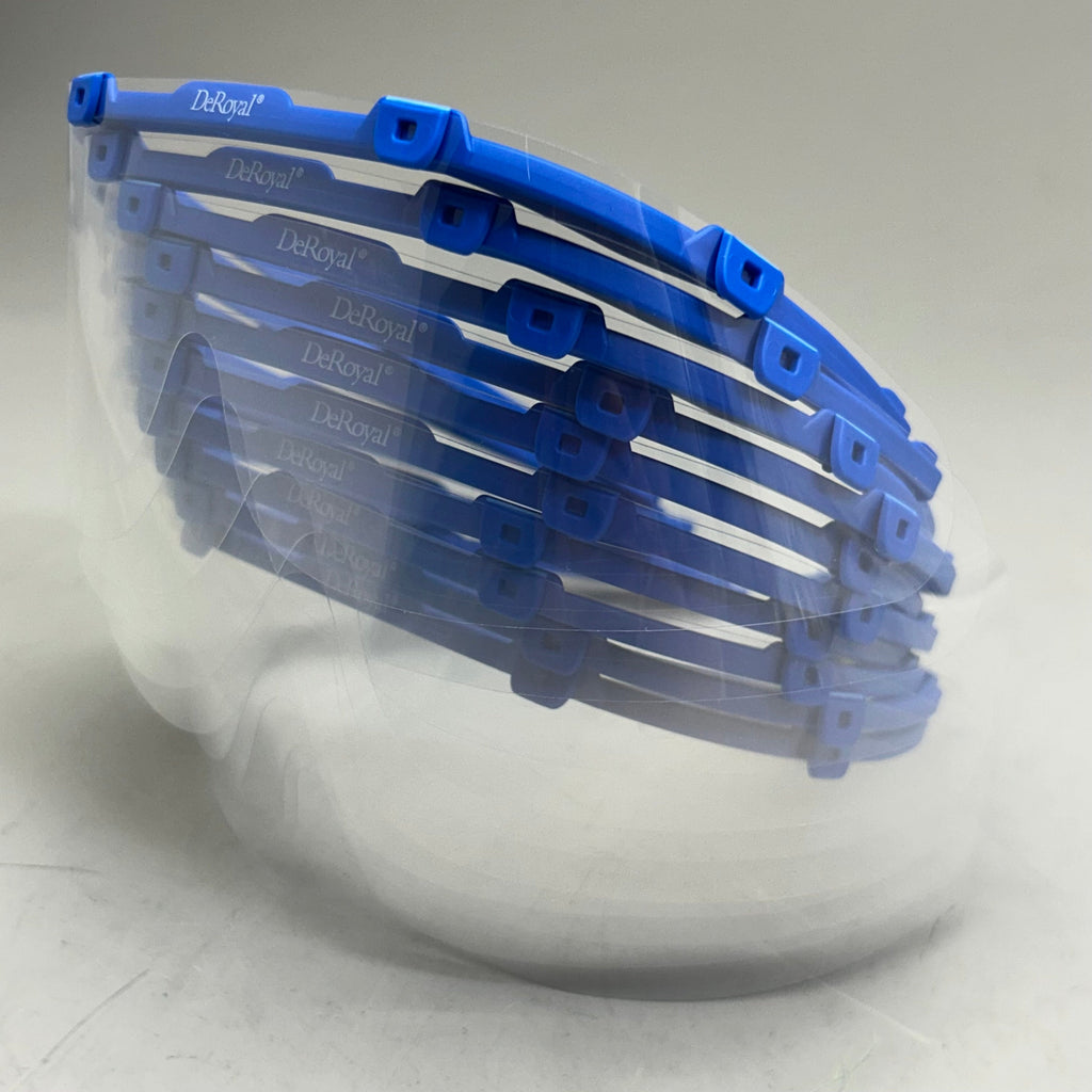 DEROYAL (10 Pack) Speyes Eye Shieldz Assembled For Medical Use Blue 23-505